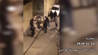 لیدر اغتشاشات فردیس در تور سازمان اطلاعات سپاه