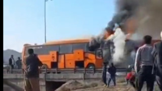  برخورد زنجیره‌ای و مرگبار خودروها در یزد