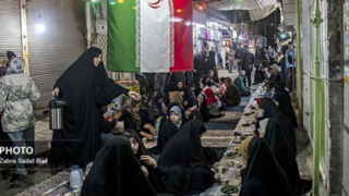 مراسم «کوچه افطاری» در تهران
