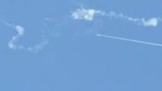 عبور موشک‌های بالستیک ایرانی از آسمان