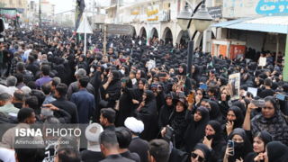 حضور پرشور در تشییع نوگل‌های پرپر شده مینابی