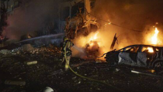 محل اصابت موشک‌های ایرانی در تلاویو