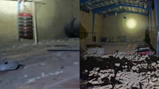 بمباران سالن ورزشی در شمال ایلام