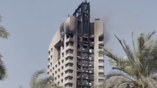  تصاویر جدید از برج هدف قرارگرفته در کویت