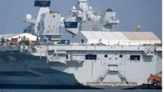 مقصد ناو هواپیمابر انگلیس مشخص شد