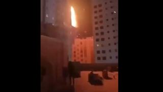 لحظه نقطه زنی هتل دیپلمات‌های آمریکایی در بحرین