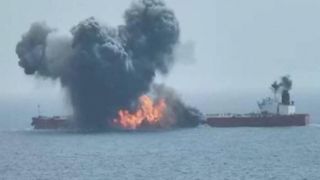 روابط عمومی سپاه: نفتکش آمریکایی در خلیج فارس مورد اصابت قرار گرفت  