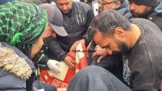 شهادت یک بانوی قهرمان در راهپیمایی روز قدس تهران