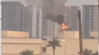 انهدام سامانۀ پدافندی سفارت آمریکا در بغداد