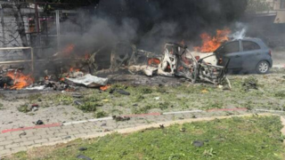 اولین تصاویر از محل اصابت موشک‌ها به‌ تل‌آویو