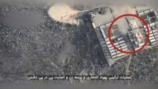 نقطه زنی پهپادهای ایرانی را ببینید