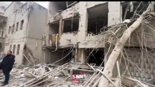 حمله به یک خیابان در تهران و وضعیت منازل مسکونی