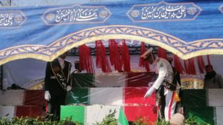 گزارش تصویری تشییع شهدای دنا و علی لاریجانی و سلیمانی 