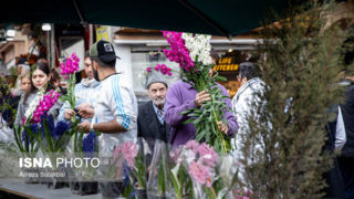 بازار تجریش در روزهای آخر اسفند 