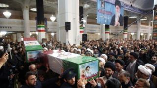 مراسم تشییع وزیر اطلاعات در قم برگزار شد