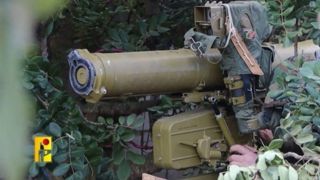 حمله موشکی حزب‌الله به خودروهای نظامی ارتش اسرائیل    