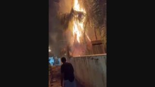 برخورد برق آسای راکت موشک به یک محله در سرزمین های اشغالی