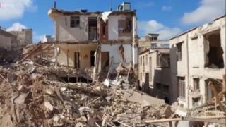 تصاویر جنایت جنگی در مناطق مسکونی کرمانشاه