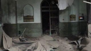 اولین تصویر از مسجد دانشگاه شریف پس از حمله هوایی