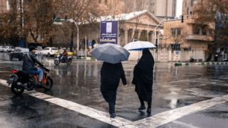 باران و برف در نوار شمالی کشور