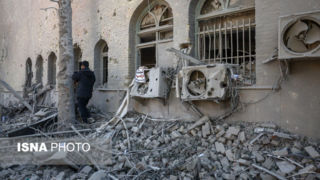 خسارات ناشی از تجاوز آمریکا و رژیم صهیونیستی به دانشگاه شریف