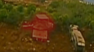 لحظه انهدام تانک مرکاوای اسرائیلی در جنوب لبنان