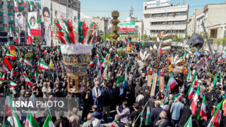 اربعین رهبر شهید در خیابان‌های تهران