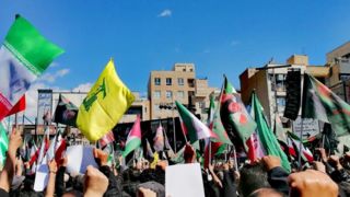 گزارش تصویری چهلمین روز شهادت رهبر انقلاب در تهران