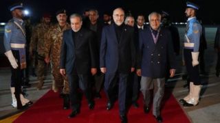 هیئت ایرانی به‌ریاست قالیباف وارد اسلام‌آباد پاکستان شد  