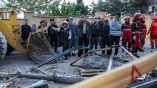 ریزش آوار در مشهد