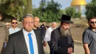 یورش دوباره بن گویر به مسجد الاقصی