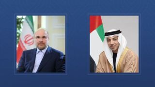 تماس معاون رئیس امارات با قالیباف