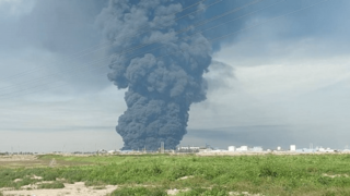 حریق در کارخانه یونولیت سازی گنبدكاووس