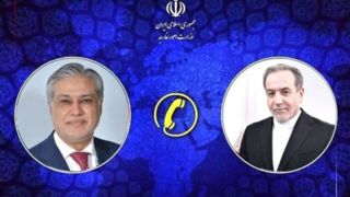 رایزنی عراقچی با همتای پاکستانی درباره روندهای جاری منطقه رایزنی عراقچی با همتای پاکستانی درباره روندهای جاری منطقه