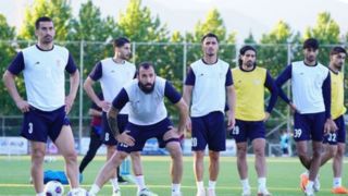 تیم ملی تمرین گلزنی کرد تیم ملی تمرین گلزنی کرد