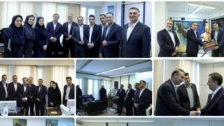 دیدار سرپرست بانک صادرات ایران با کارکنان روابطعمومی به مناسبت روز ارتباطات/ تاکید اسکندری بر نقش پیشتاز روابطعمومی در هدایت افکار عمومی دیدار سرپرست بانک صادرات ایران با کارکنان روابطعمومی به مناسبت روز ارتباطات/ تاکید اسکندری بر نقش پیشتاز روابطعمومی در هدایت افکار عمومی