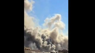 تصاویر جدید از لحظه هدف قرار دادن بیت رهبری در ۹ اسفند
