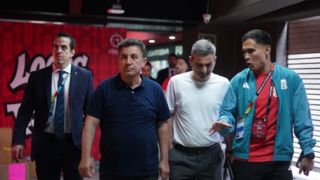 بازدید سرمربی تیم ملی از امکانات کمپ ایران در تیخوانا بازدید سرمربی تیم ملی از امکانات کمپ ایران در تیخوانا