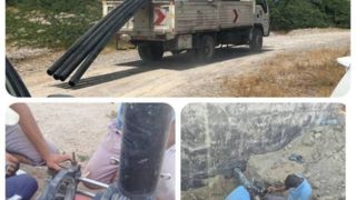 قطعی آب ناشی از حملات جنایتکارانه آمریکا در سیریک رفع شد