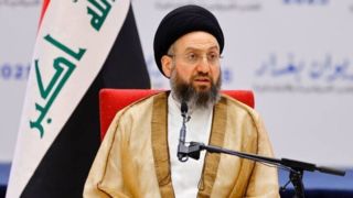 عمار حکیم: انحصار سلاح در دست دولت، به معنای تضعیف حشد الشعبی نیست عمار حکیم: انحصار سلاح در دست دولت، به معنای تضعیف حشد الشعبی نیست