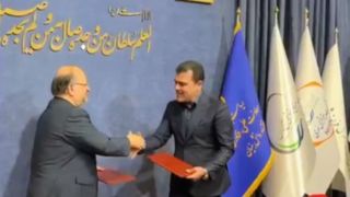 بزرگترین قرارداد تولید بار اول بین هلدینگ خلیجفارس و معاونت علمی ریاست جمهوری امضا شد بزرگترین قرارداد تولید بار اول بین هلدینگ خلیجفارس و معاونت علمی ریاست جمهوری امضا شد