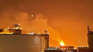 انفجار در یک کارخانه در دوحه قطر