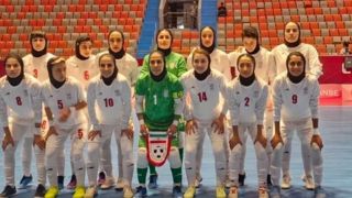 قهرمانی تیم ملی فوتسال بانوان در تورنمنت کافا قهرمانی تیم ملی فوتسال بانوان در تورنمنت کافا