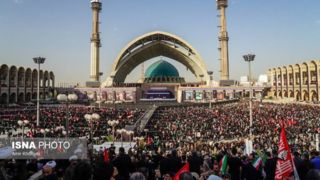 وداع میلیونی مردم با آقای شهید ایران