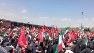 گزارش تصویری تشییع پیکر رهبر شهید انقلاب/ ۵ گزارش تصویری تشییع پیکر رهبر شهید انقلاب/ ۵