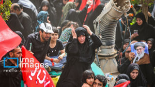 مراسم تشییع پیکر مطهر رهبر شهید انقلاب در قم 