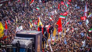 تشییع میلیونی پیکر رهبر شهید انقلاب در نجف اشرف تشییع میلیونی پیکر رهبر شهید انقلاب در نجف اشرف