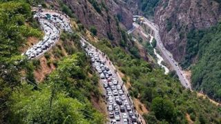 جاده چالوس یکطرفه شد جاده چالوس یکطرفه شد