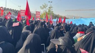 مراسم بزرگداشت رهبر شهید انقلاب در مصلی تهران 