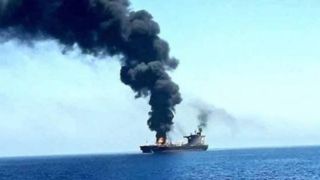 وقوع یک حادثه دریایی در مقابل سواحل عمان وقوع یک حادثه دریایی در مقابل سواحل عمان